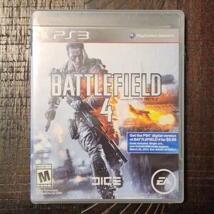 Battlefield 4 PS3‎ Game Playstation 3 Complete Action Shooter Video Game
